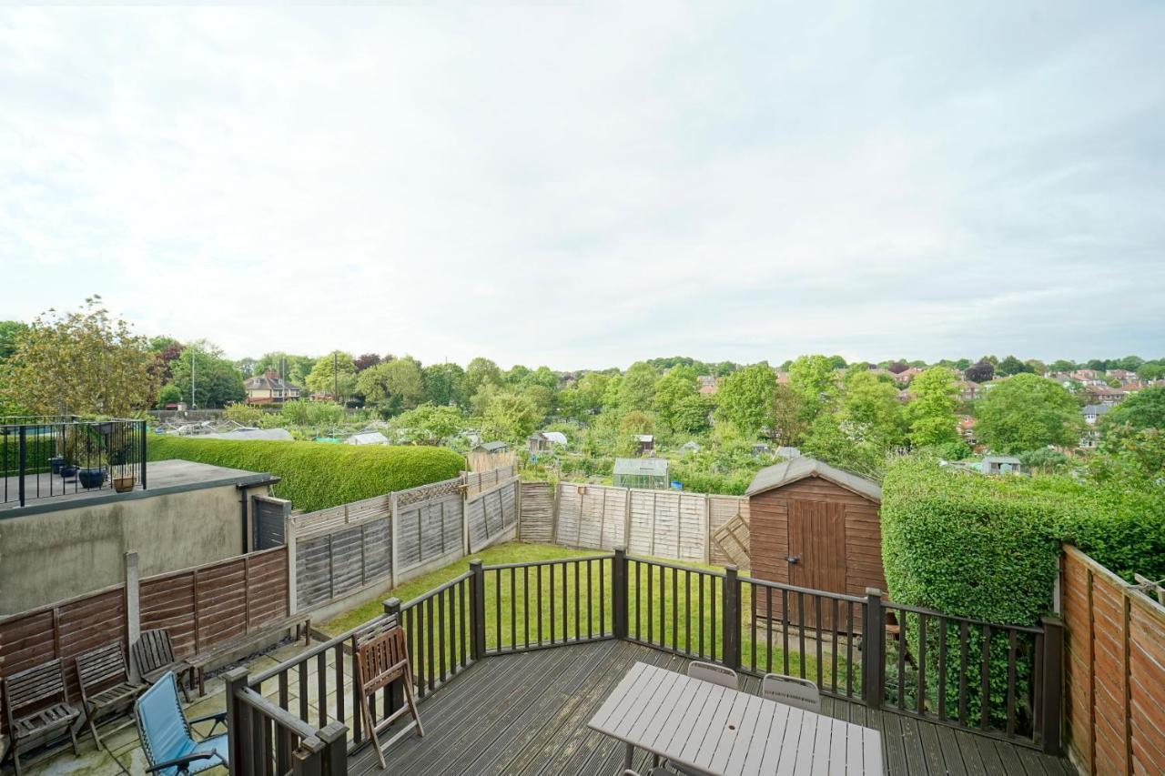 Stunning 5 Bed House In Chapel Allerton, Sleeps 9 Leeds  Kültér fotó